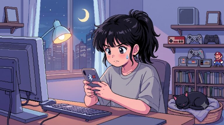 스마트폰과 무선 이어폰