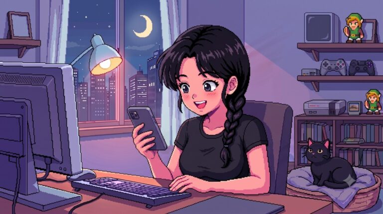 클라우드에 데이터를 백업하는 스마트폰
