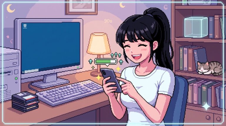 스마트폰 저장공간 부족 알림 화면