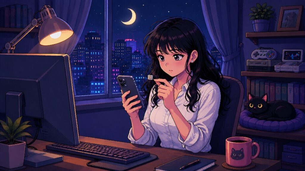 스마트폰 유심 트레이